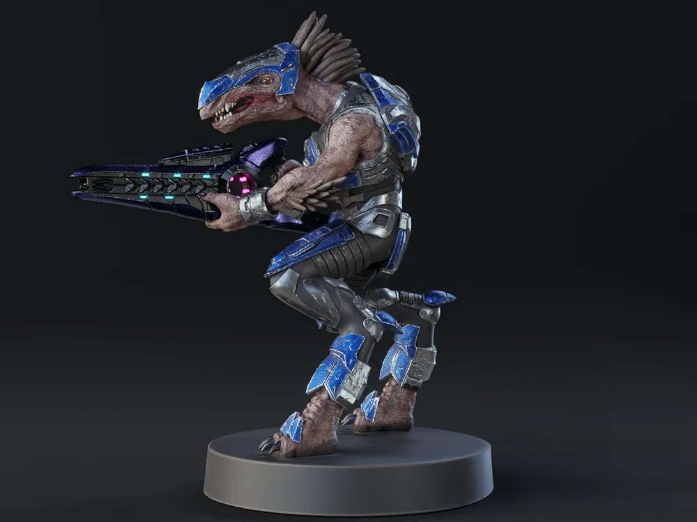 Halo Jackal - Sculpture
