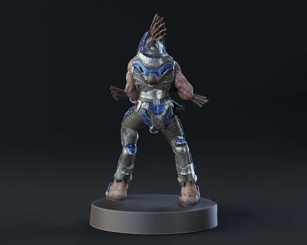 Halo Jackal - Sculpture