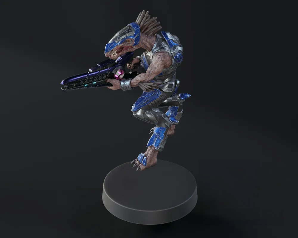 Halo Jackal - Sculpture