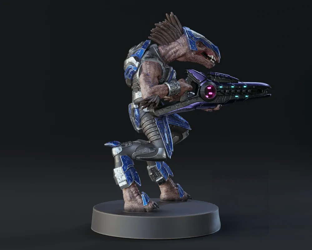 Halo Jackal - Sculpture