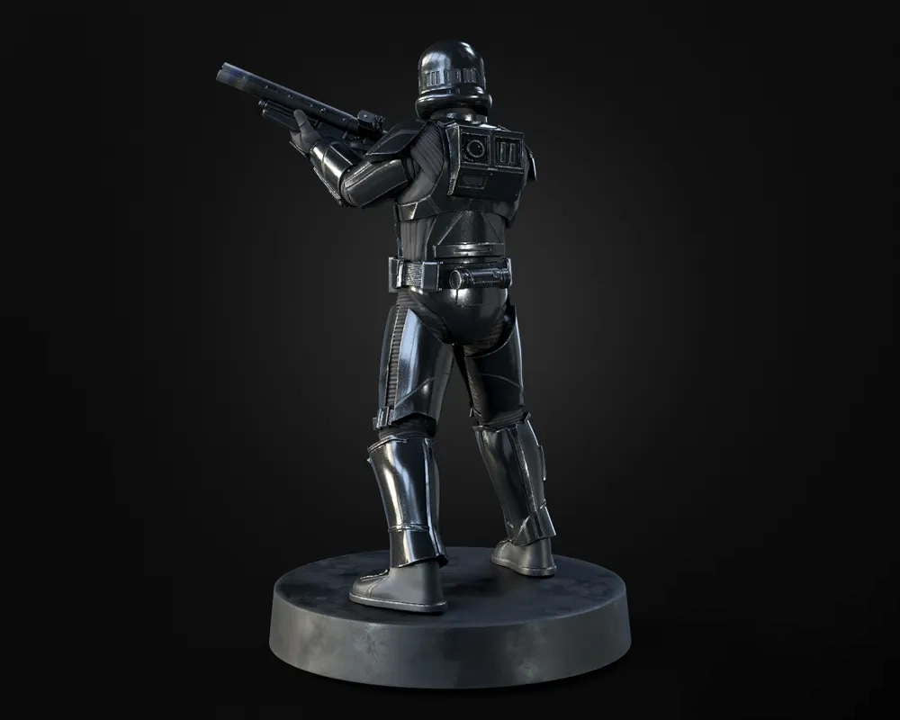 Death Trooper - Sculpture