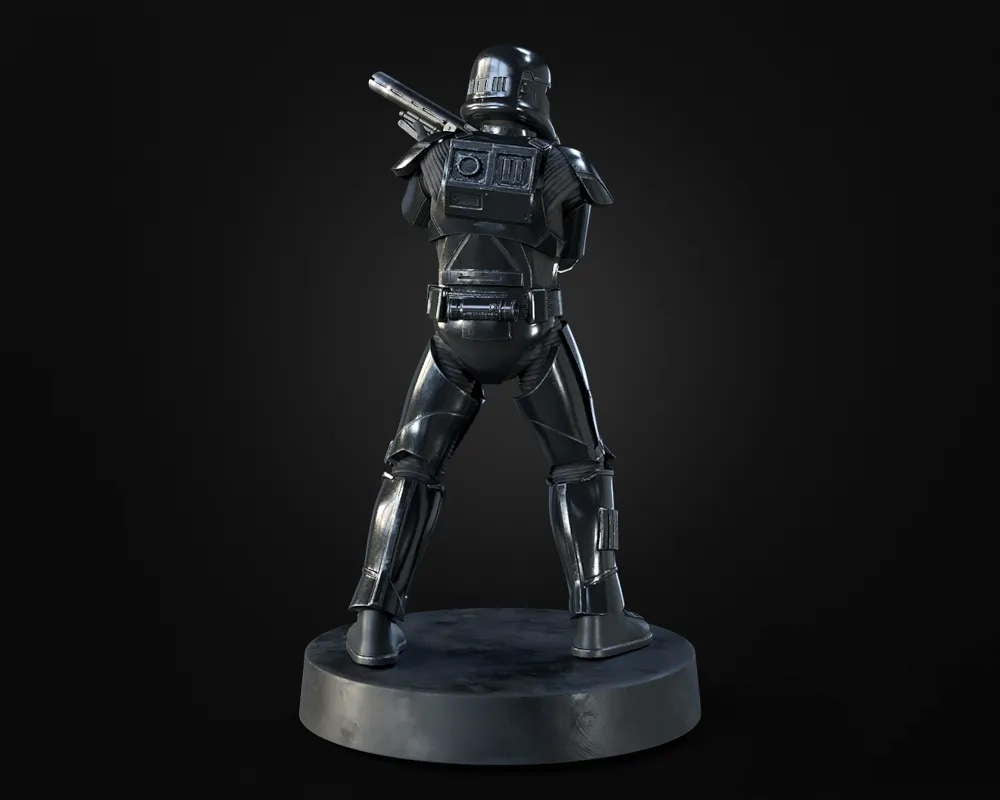 Death Trooper - Sculpture