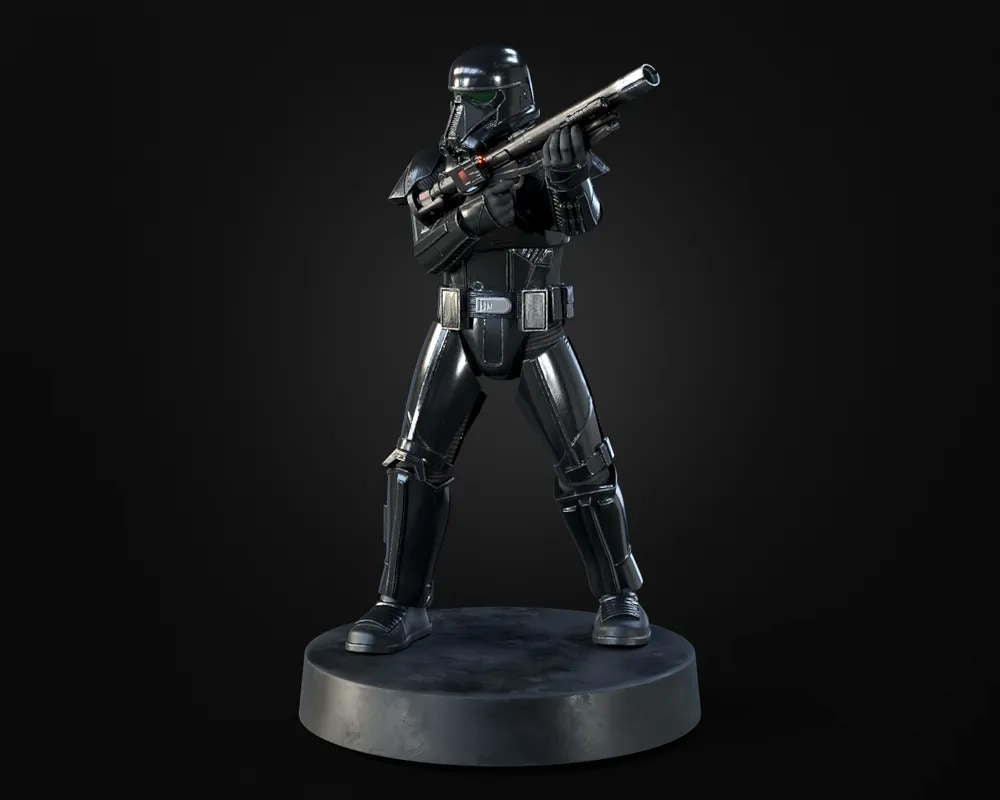 Death Trooper - Sculpture