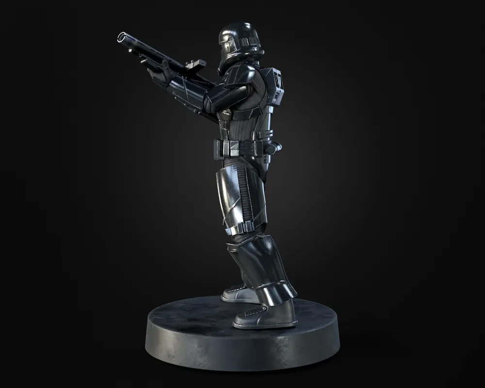 Death Trooper - Sculpture