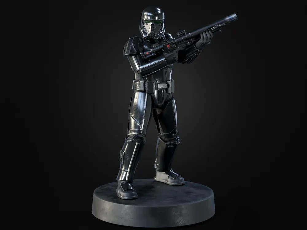 Death Trooper - Sculpture