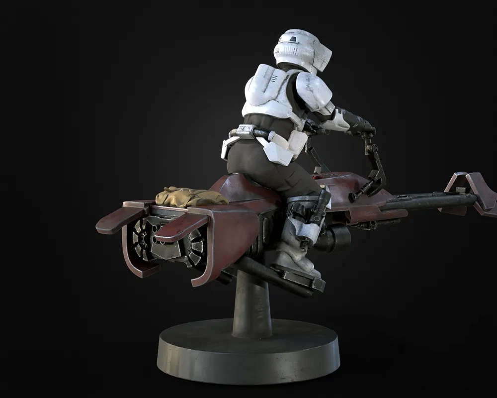 Scout Trooper – Sculpture