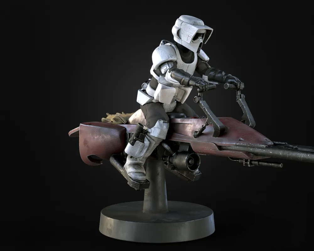 Scout Trooper – Sculpture