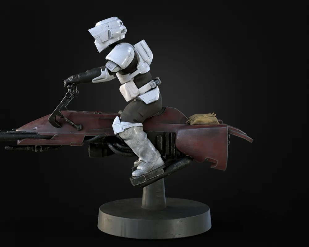 Scout Trooper – Sculpture