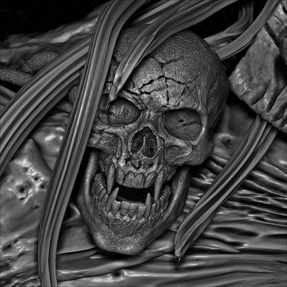Dark Ages Spawn - Sculpture