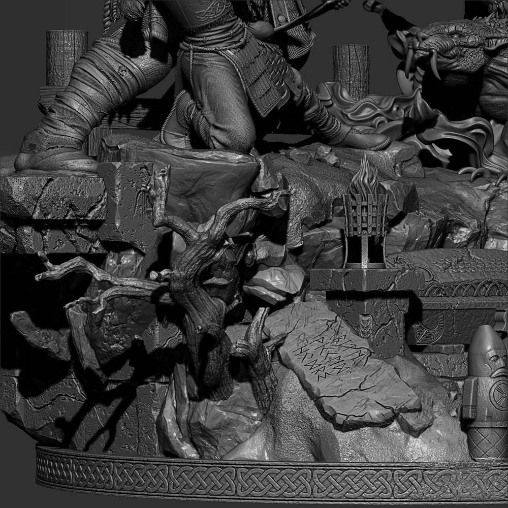God Of War 4 - Diorama