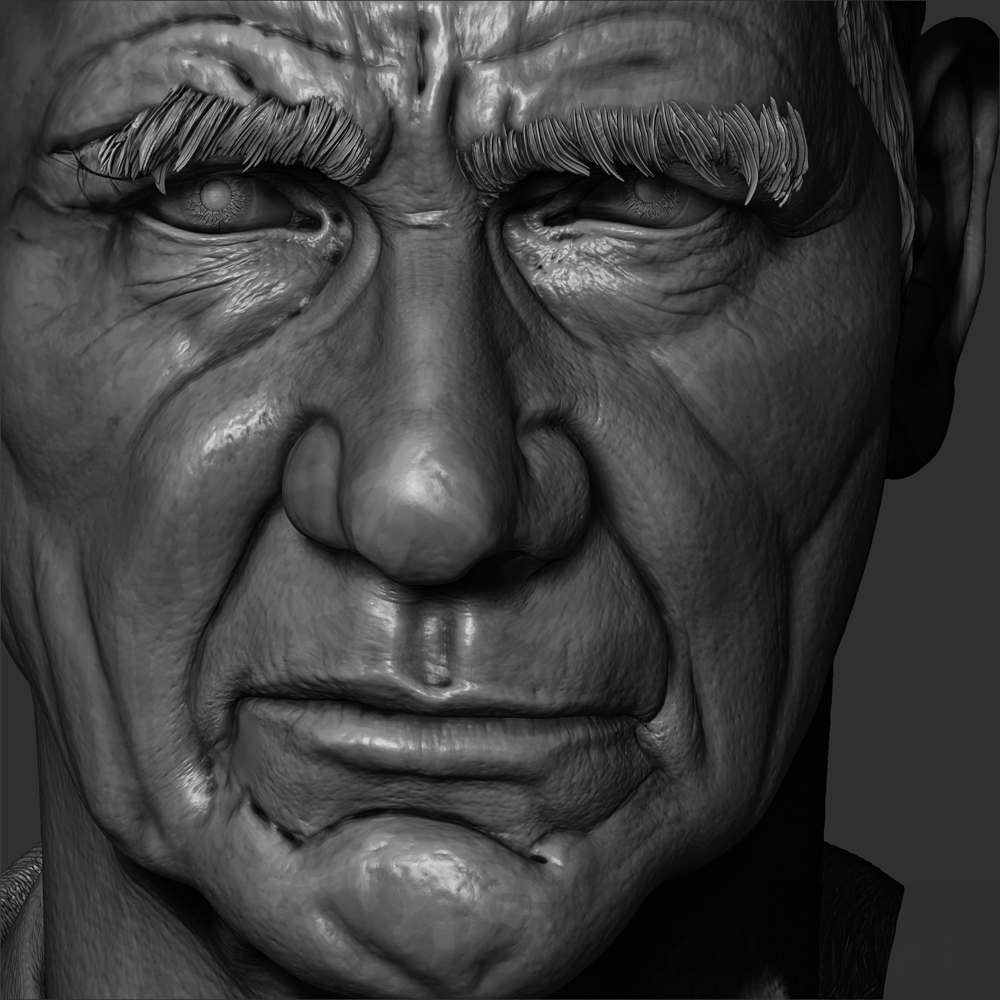 General Thaddeus Ross - Sculpture