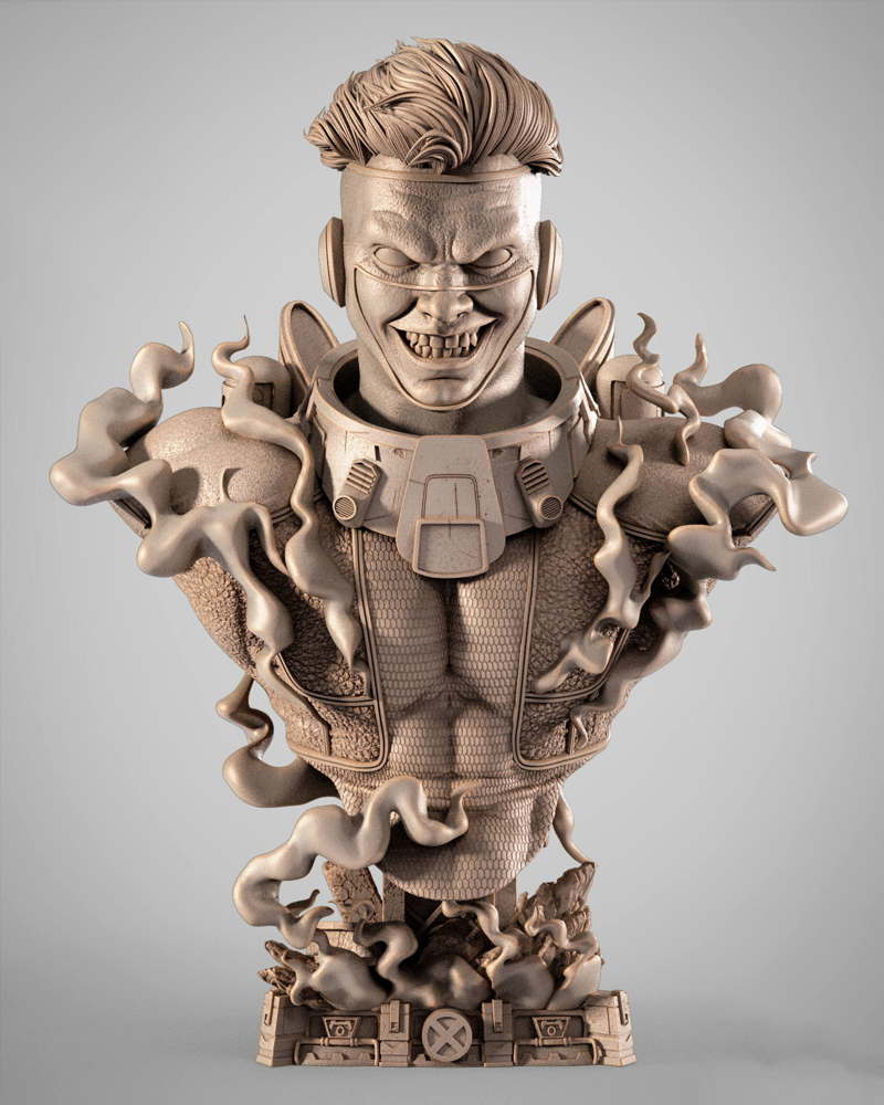 Pyro - Portrait Bust