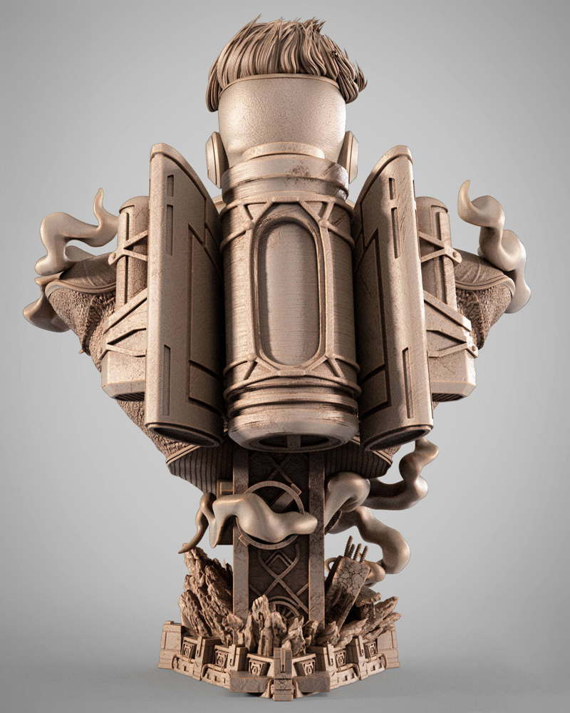 Pyro - Portrait Bust