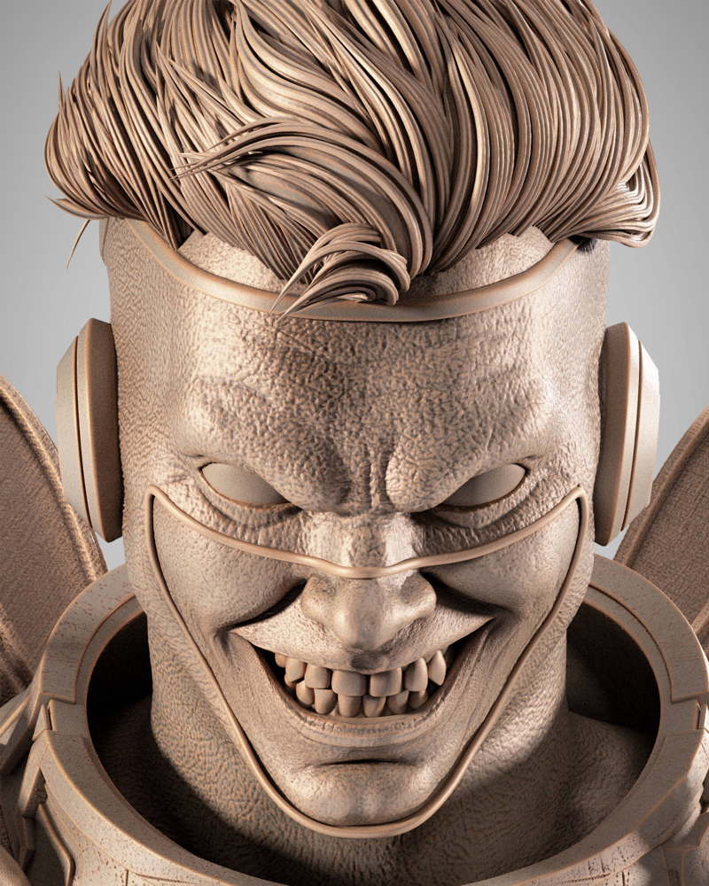 Pyro - Portrait Bust