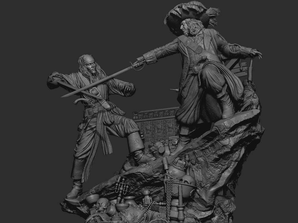 Pirates of the Caribean – Diorama