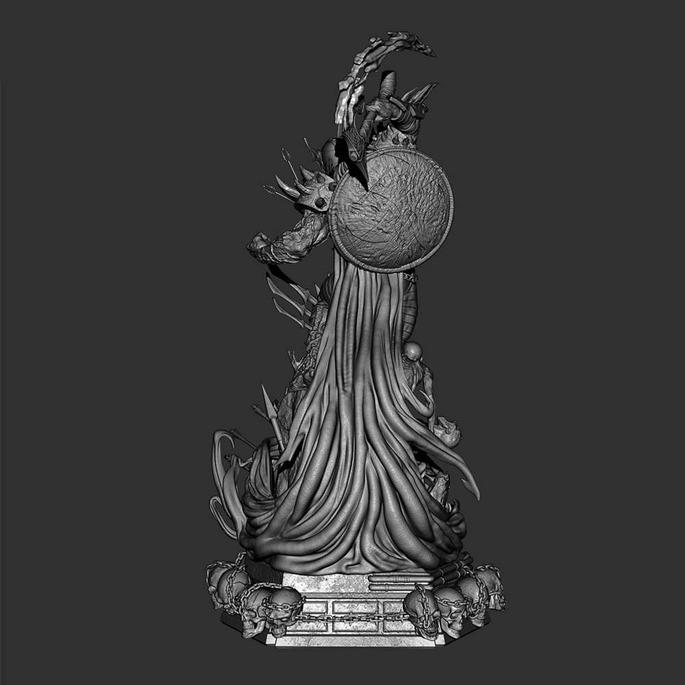 Dark Ages Spawn - Sculpture
