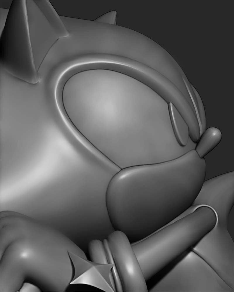 Sonic the Hedgehog #2 - Sculpture