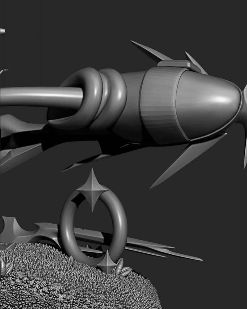 Sonic the Hedgehog #2 - Sculpture