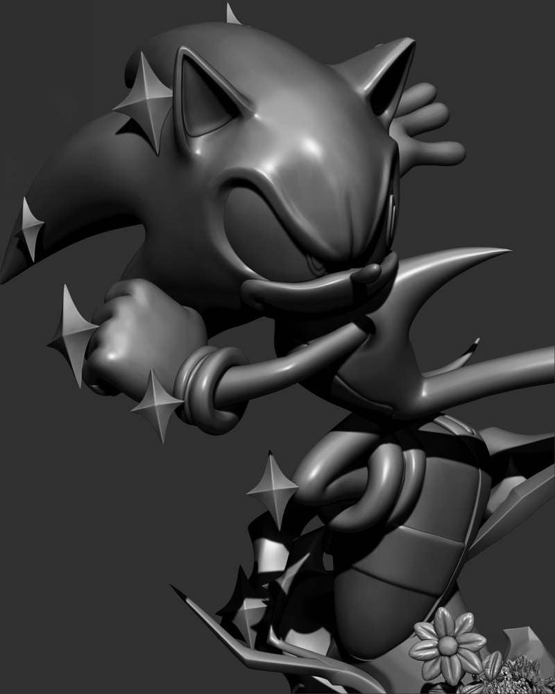 Sonic the Hedgehog #2 - Sculpture