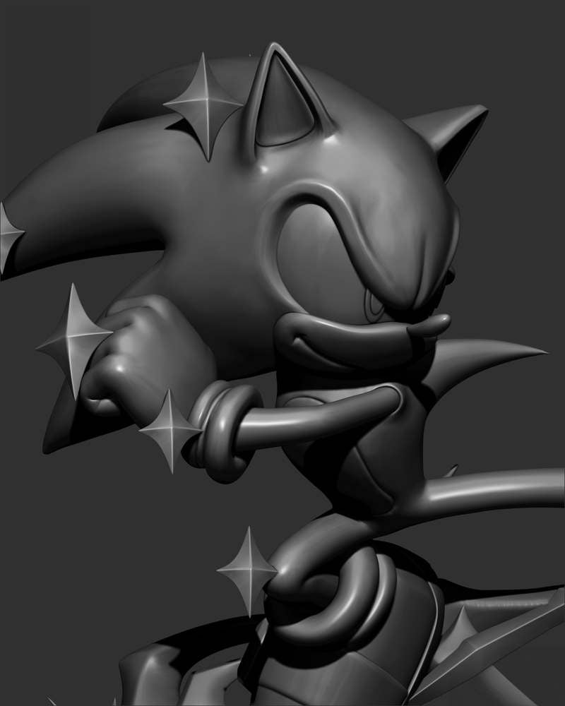 Sonic the Hedgehog #2 - Sculpture