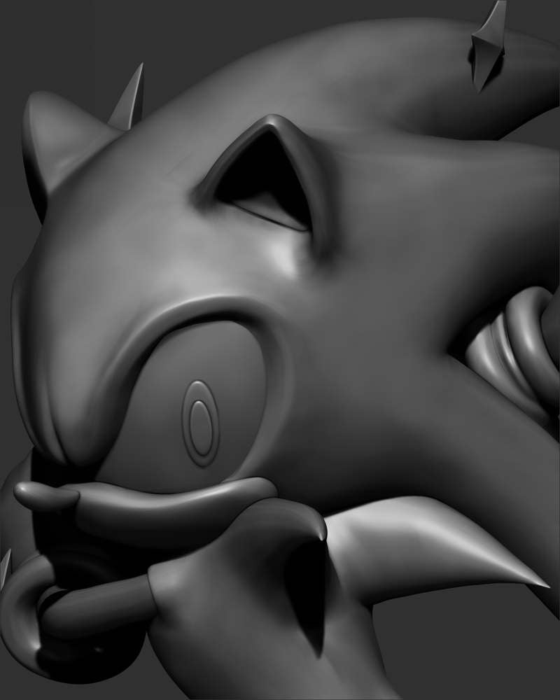 Sonic the Hedgehog #2 - Sculpture