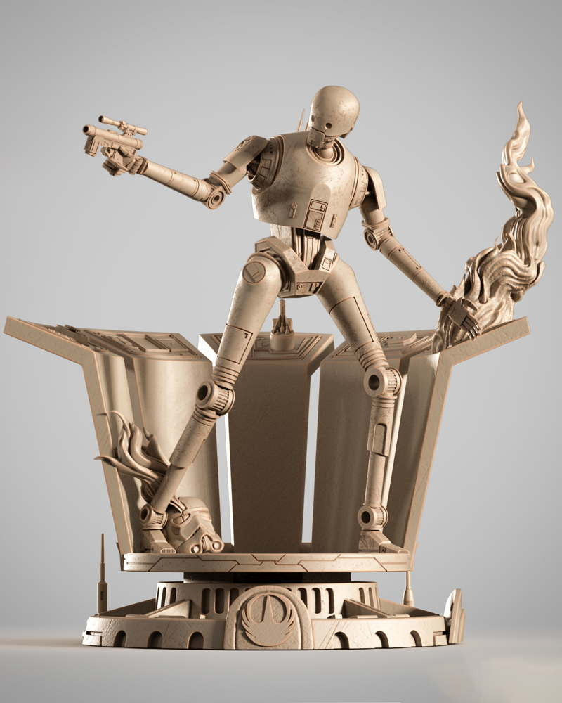 K-2SO – Sculpture