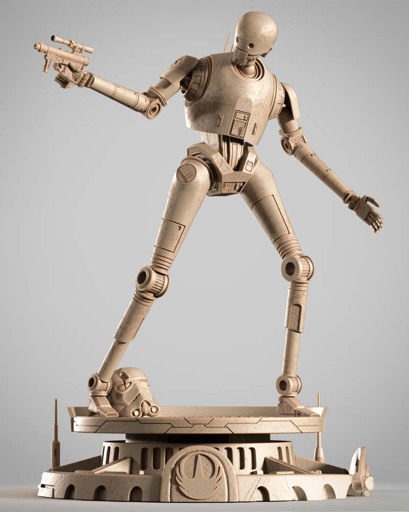 K-2SO – Sculpture