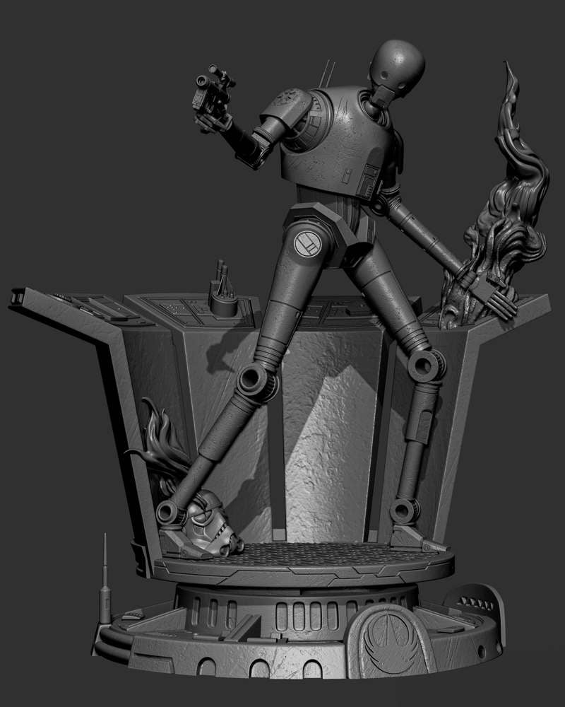 K-2SO – Sculpture