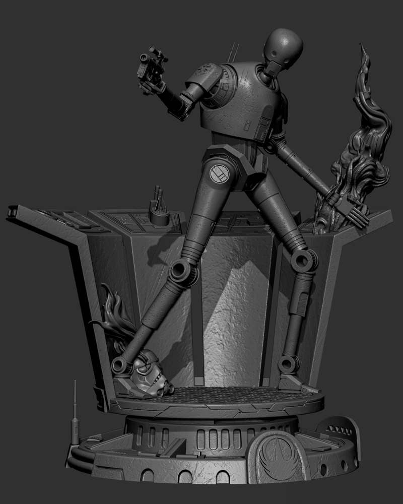 K-2SO – Sculpture