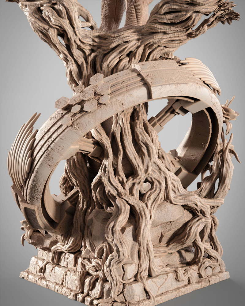 Professor X Helmet – Sculpture