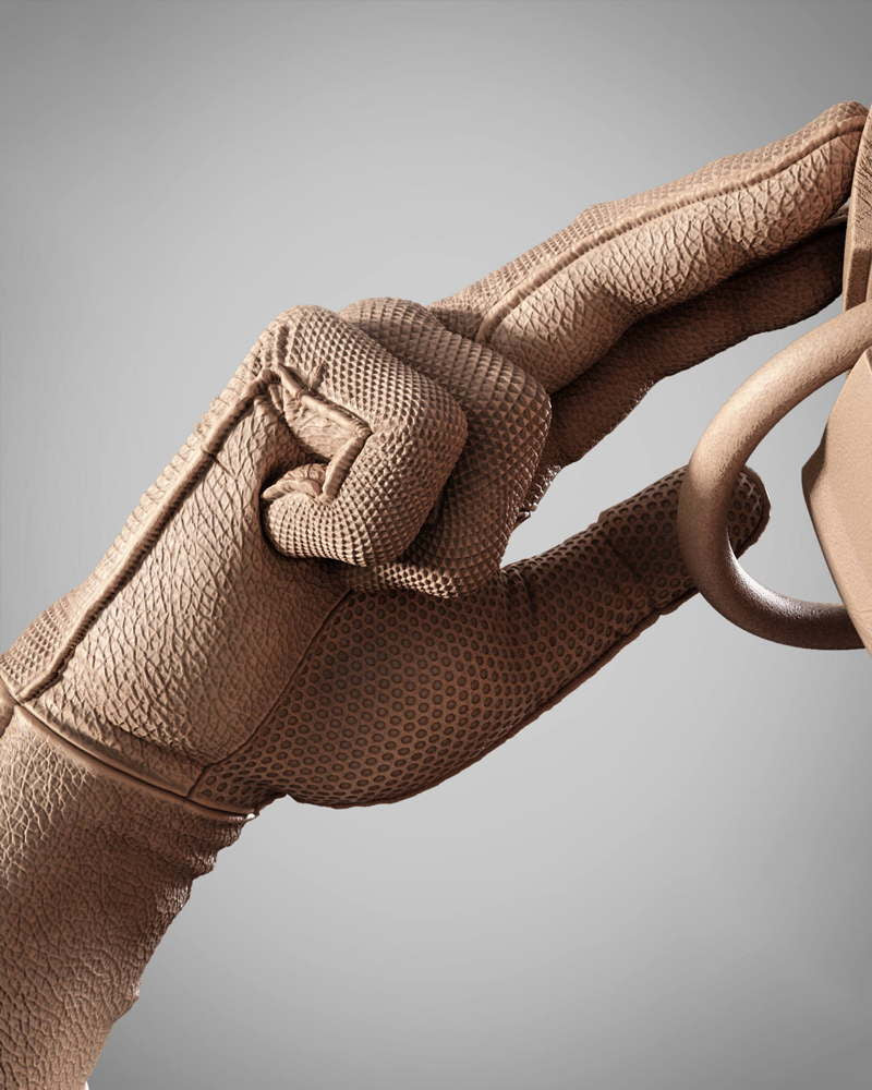 Professor X Helmet – Sculpture