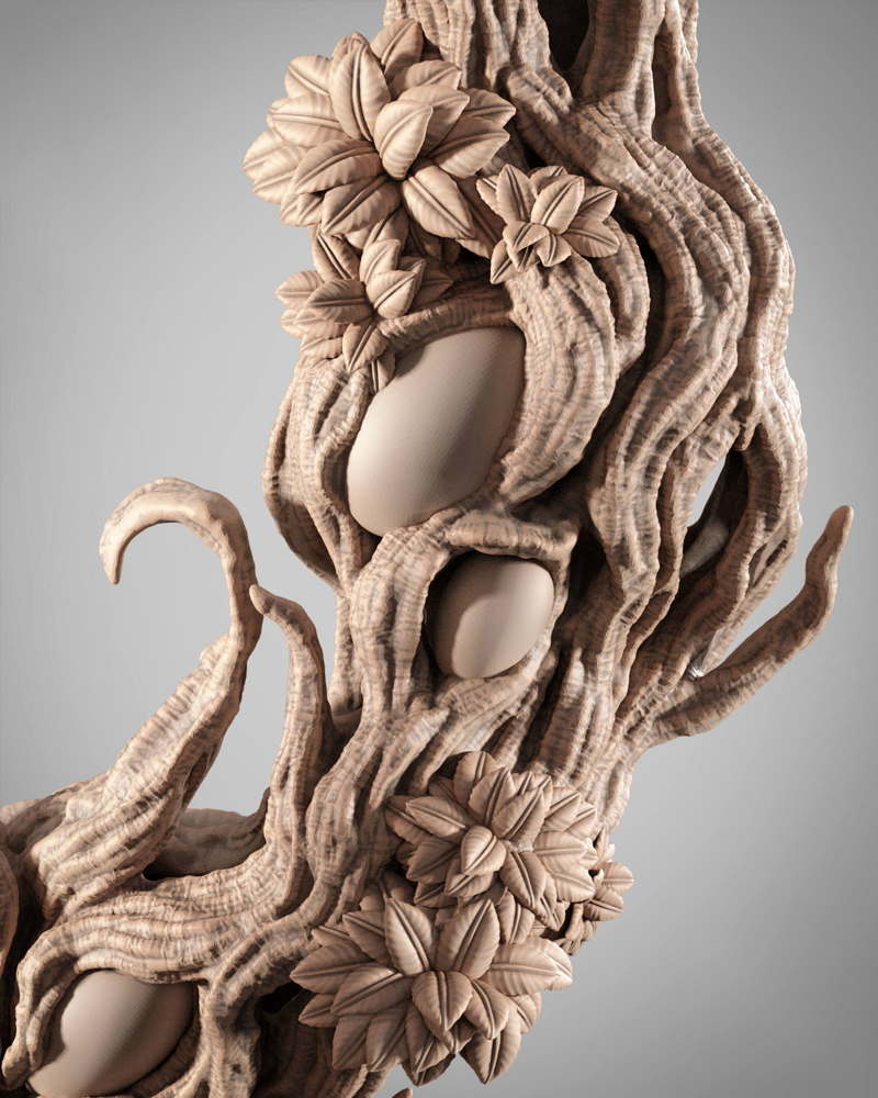 Professor X Helmet – Sculpture