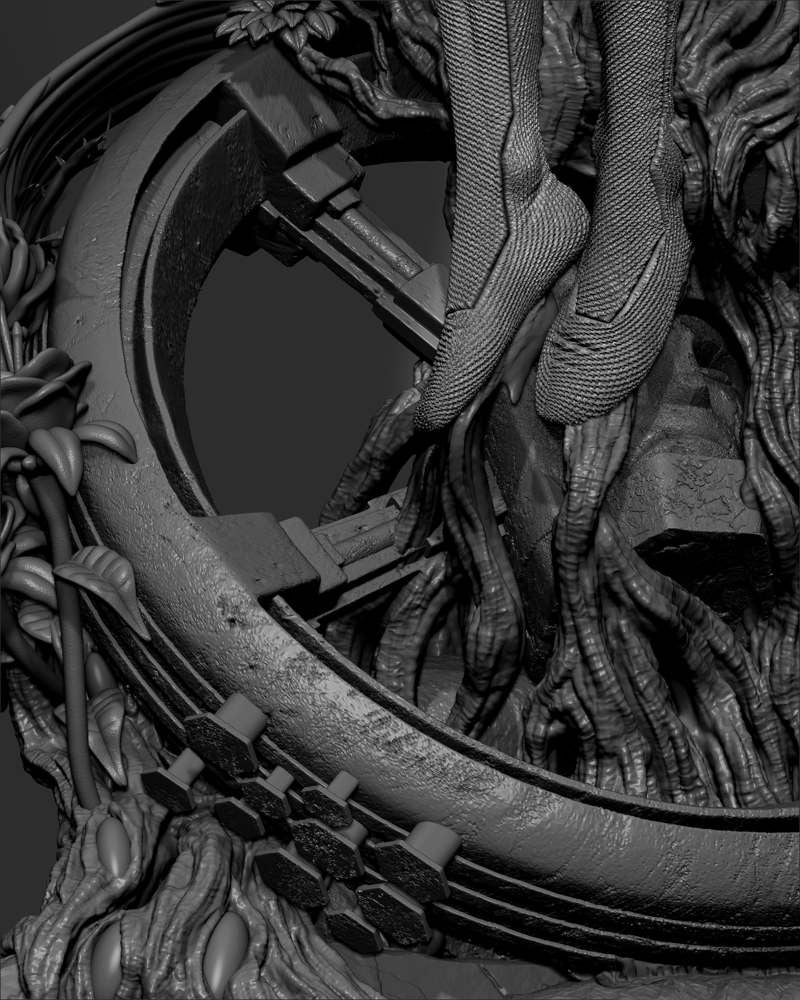 Professor X Helmet – Sculpture