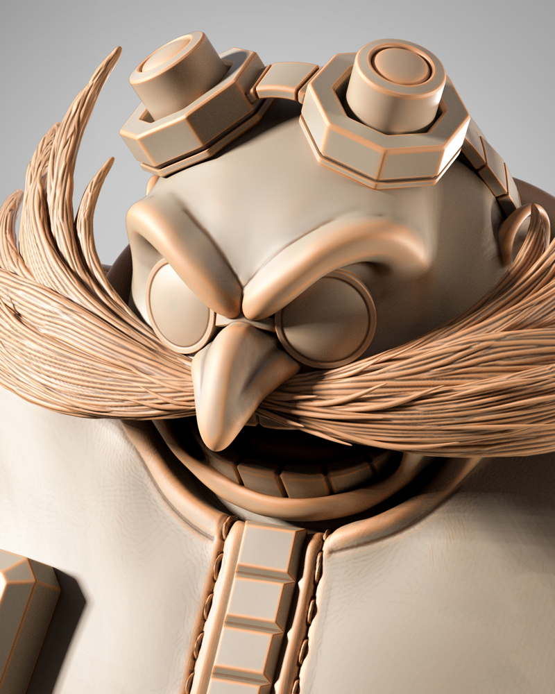 Doctor Eggman #1 - Sculpture