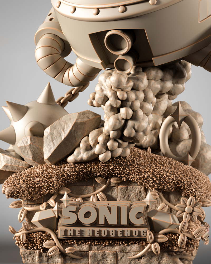 Doctor Eggman #1 - Sculpture