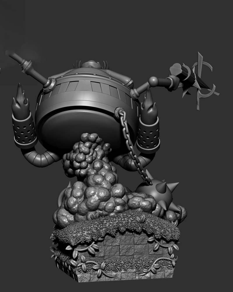 Doctor Eggman #1 - Sculpture