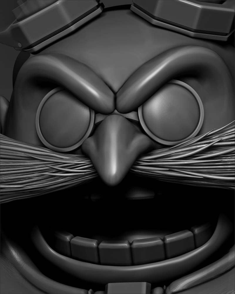 Doctor Eggman #1 - Sculpture