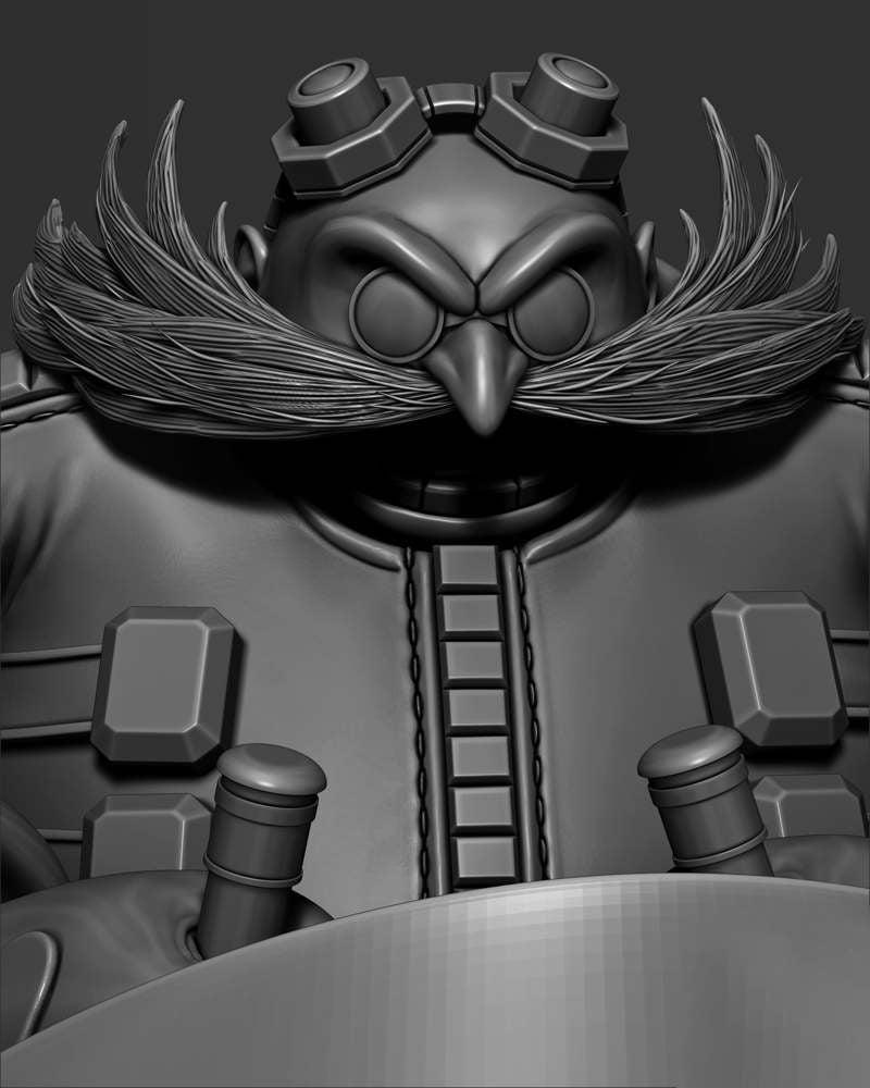 Doctor Eggman #1 - Sculpture
