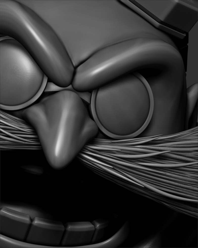 Doctor Eggman #1 - Sculpture