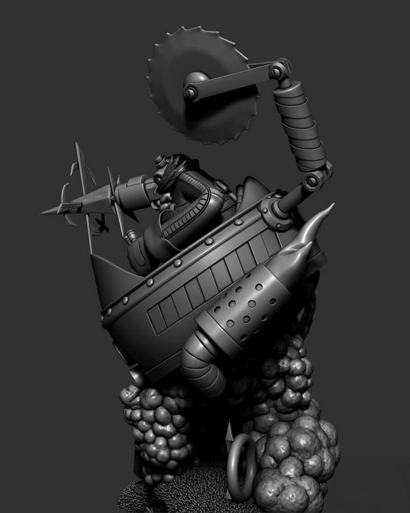 Doctor Eggman #1 - Sculpture