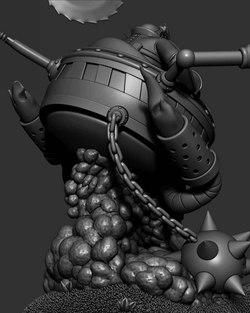 Doctor Eggman #1 - Sculpture
