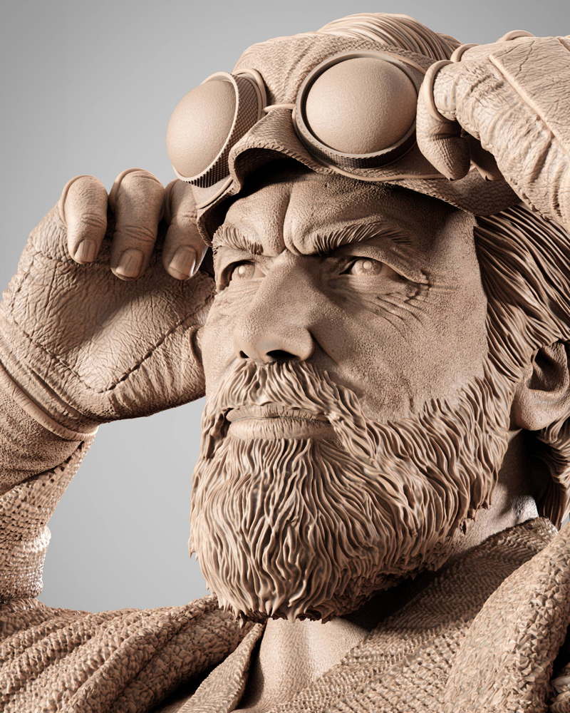 Old Ben Kenobi – Sculpture