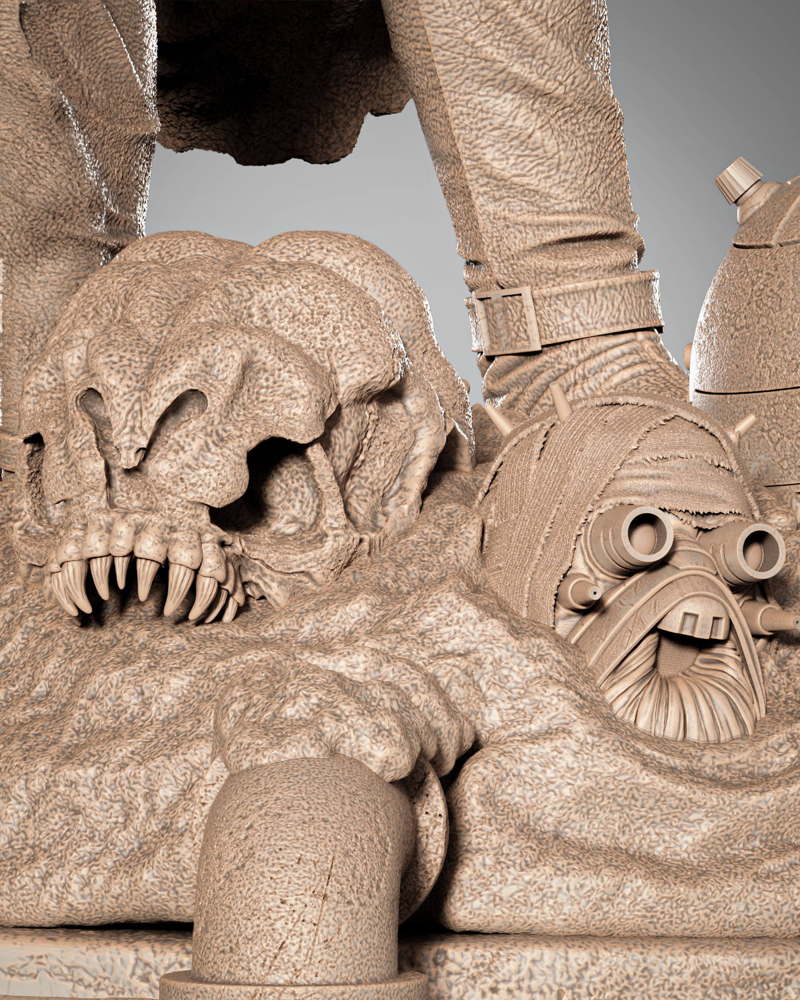 Old Ben Kenobi – Sculpture