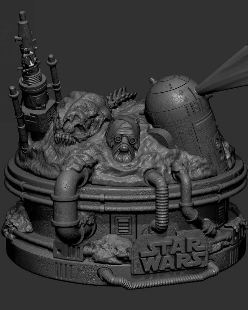 Old Ben Kenobi – Sculpture