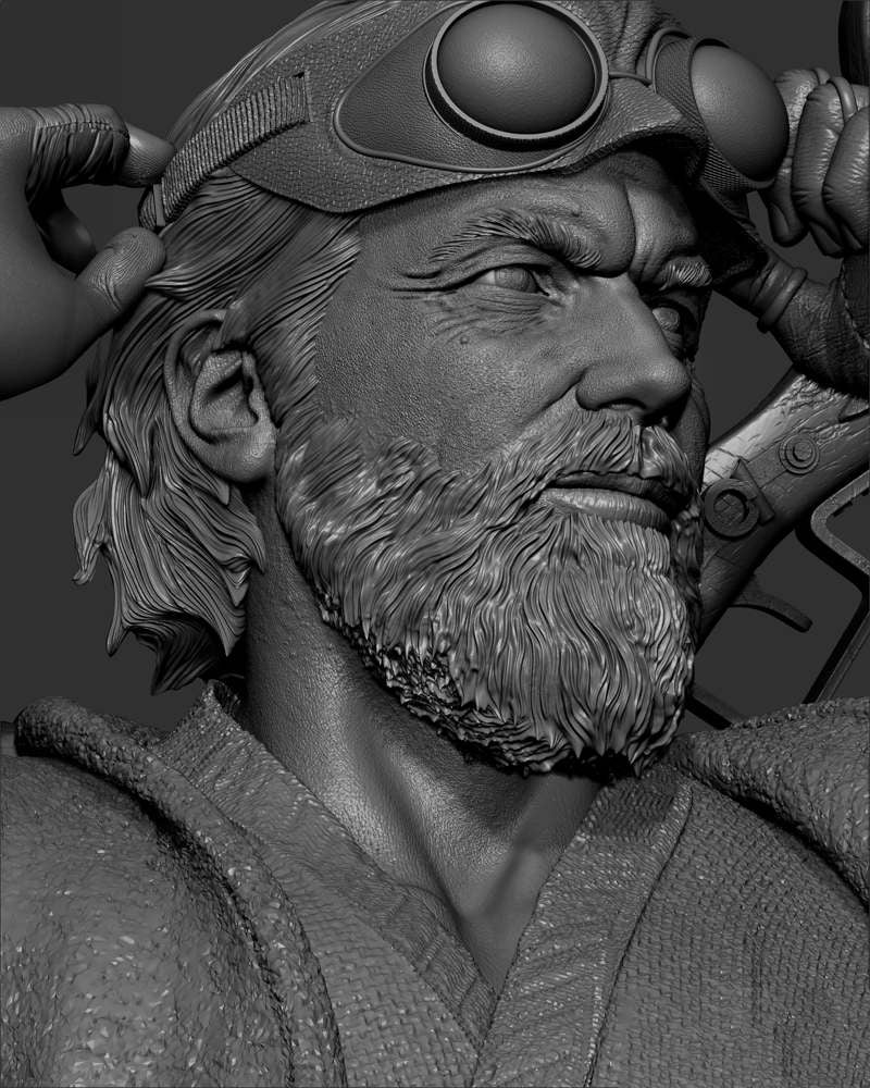 Old Ben Kenobi – Sculpture