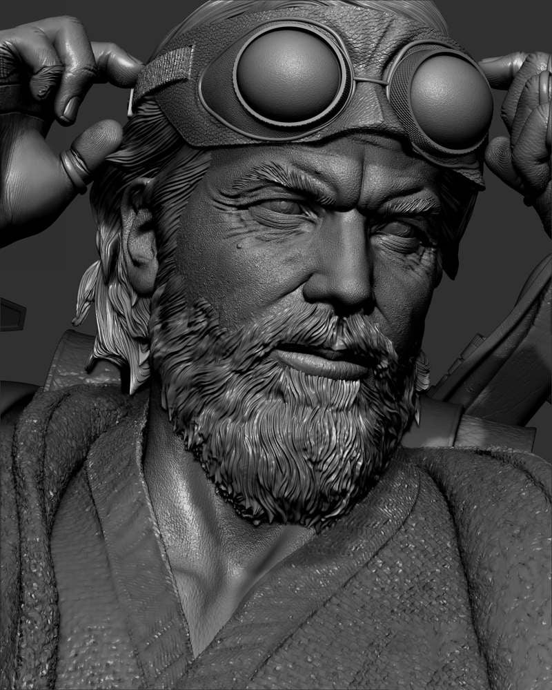 Old Ben Kenobi – Sculpture