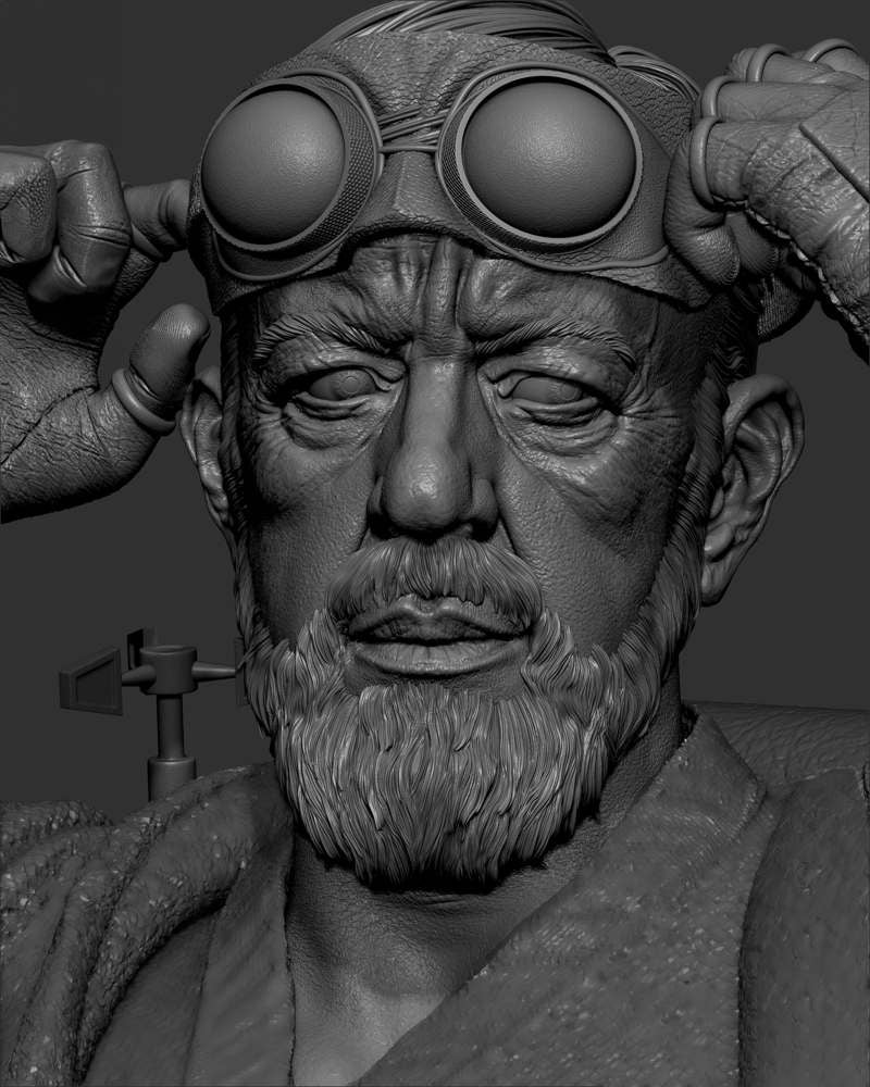 Old Ben Kenobi – Sculpture