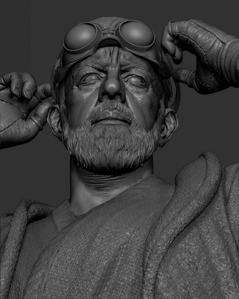 Old Ben Kenobi – Sculpture
