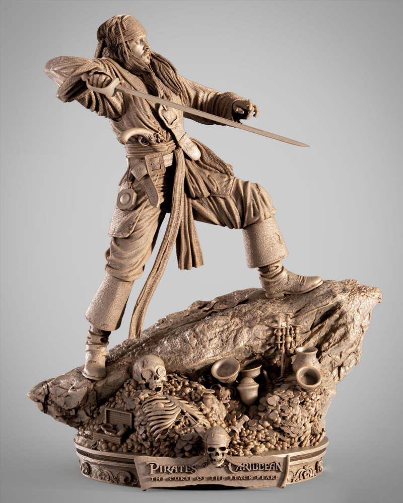 Jack Sparrow – Sculpture