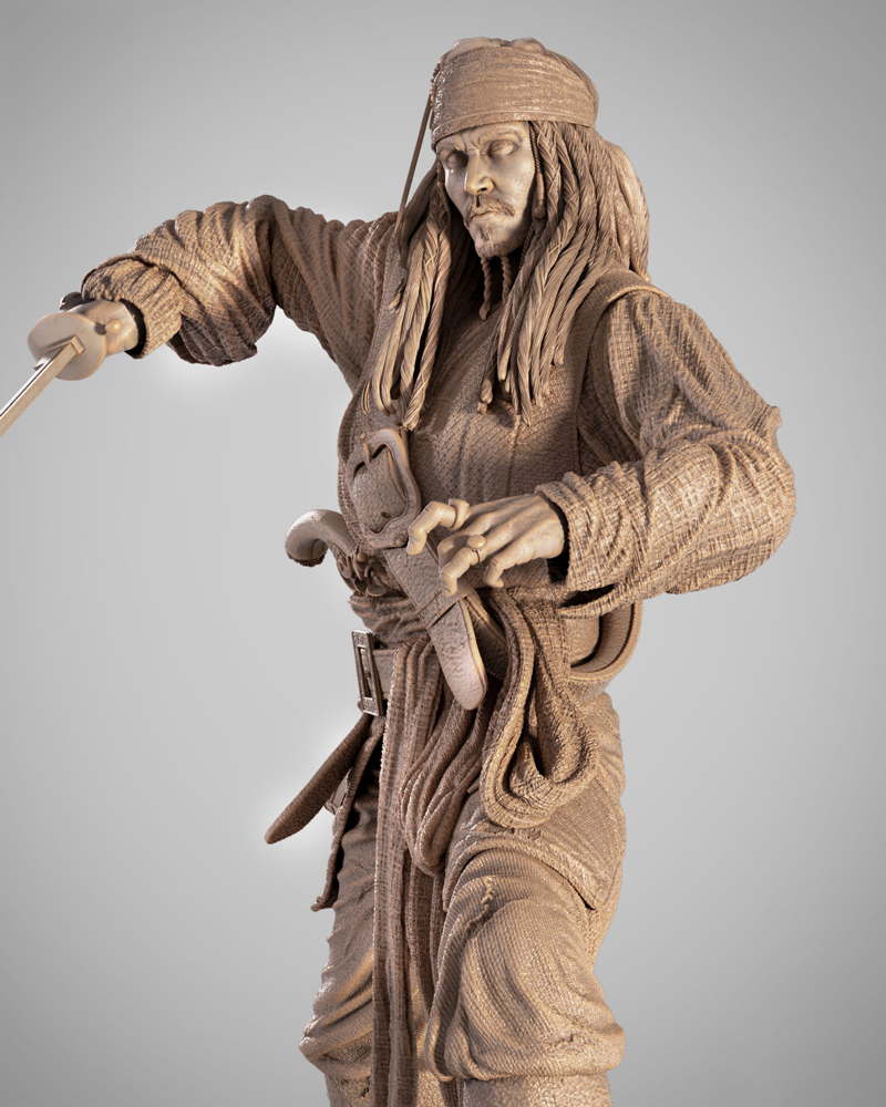 Jack Sparrow – Sculpture